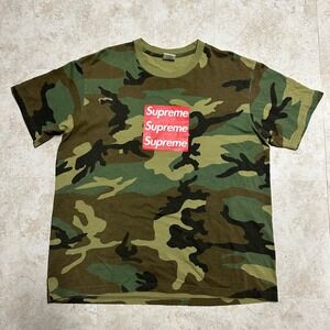 Asspizza Triple Box Logo ComplexCon Exclusive Camo T-shirt